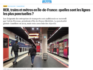 Lire la suite à propos de l’article Nos questions à SNCF auditionnée par IDF Mobilités.